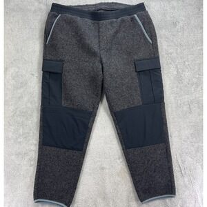 Smartwool Hudson Trail Fleece Cargo Pant Womens XL Black Hiking